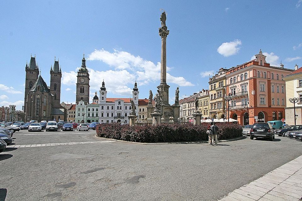 Hradec Králové — centrum města