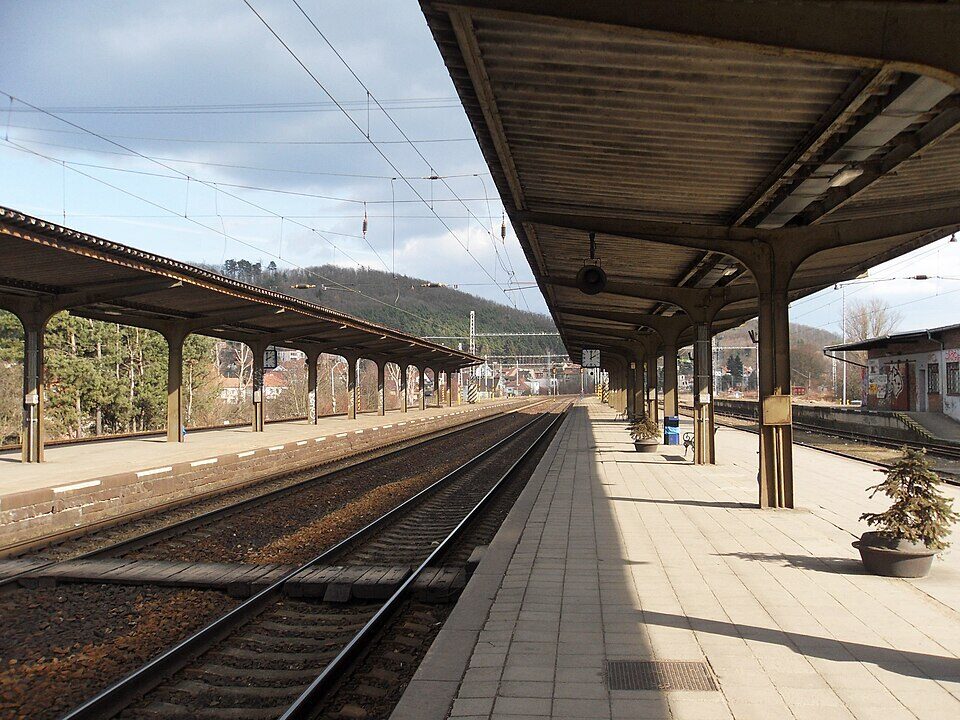 Nádraží v Kuřimi