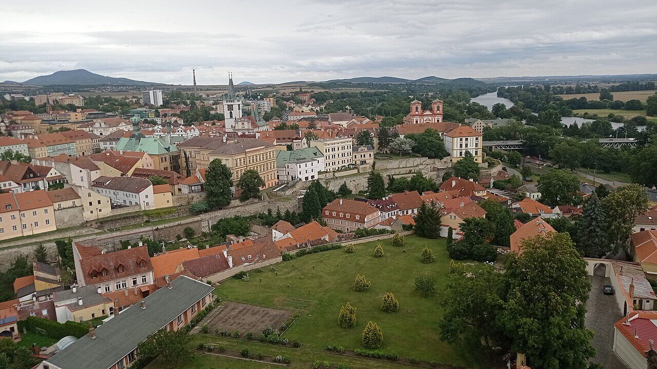 Litoměřice panorama z katedrály