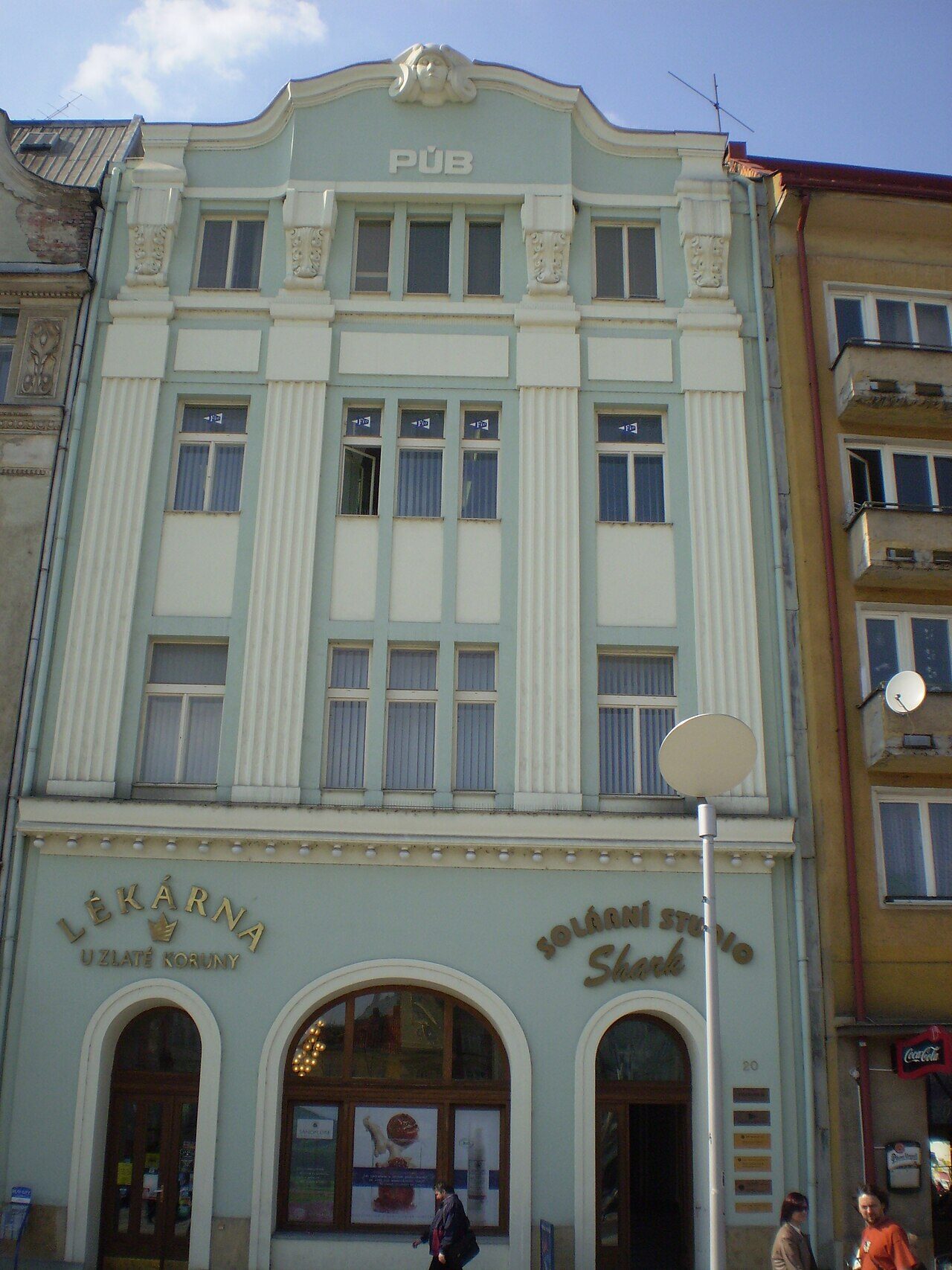 Moravská Ostrava — pohled na centrum