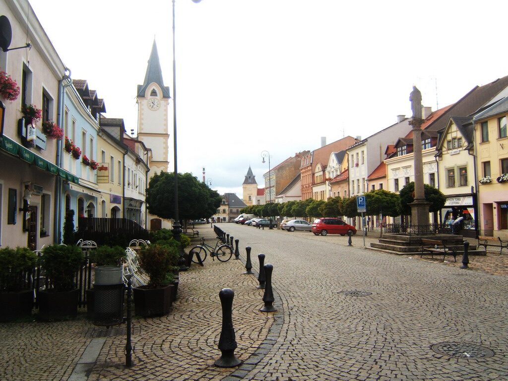 Centrum města Ostrov nad Ohří