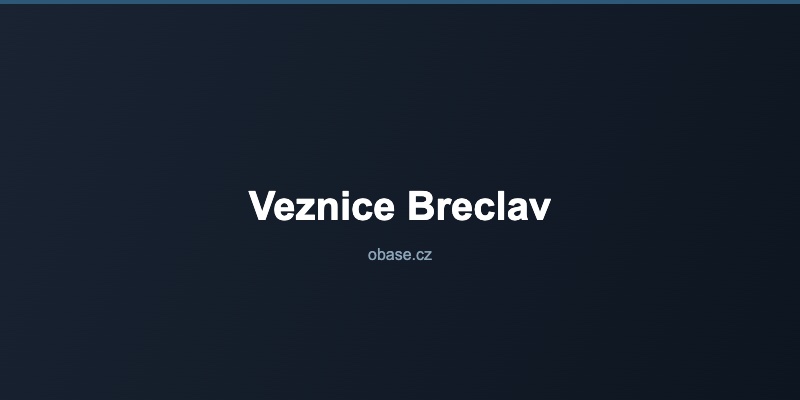 Věznice Břeclav — celkový pohled na areál věznice