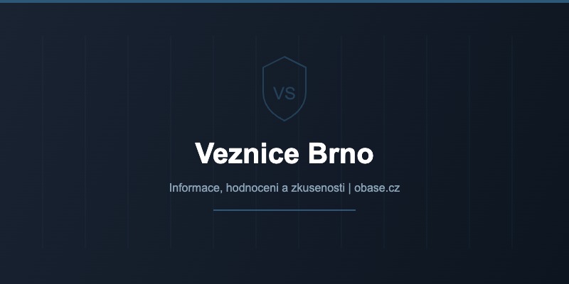 Vazební věznice Brno — celkový pohled na areál v Bohunicích