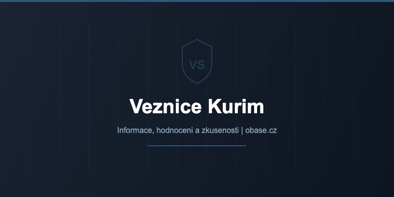 Věznice Kuřim — celkový pohled na areál