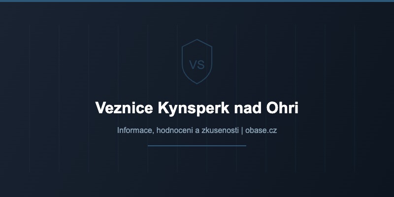 Věznice Kynšperk nad Ohří — celkový pohled na areál