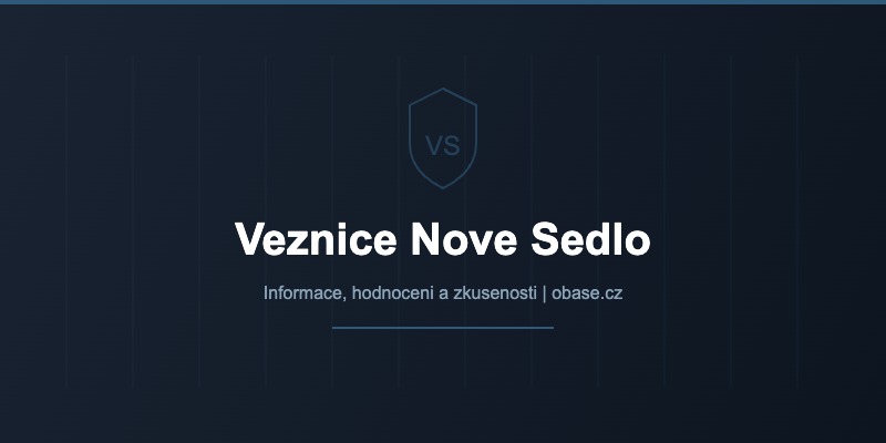 Věznice Nové Sedlo — celkový pohled na areál