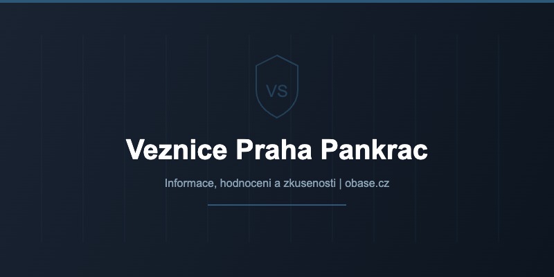 Vazební věznice Praha Pankrác — celkový pohled na areál