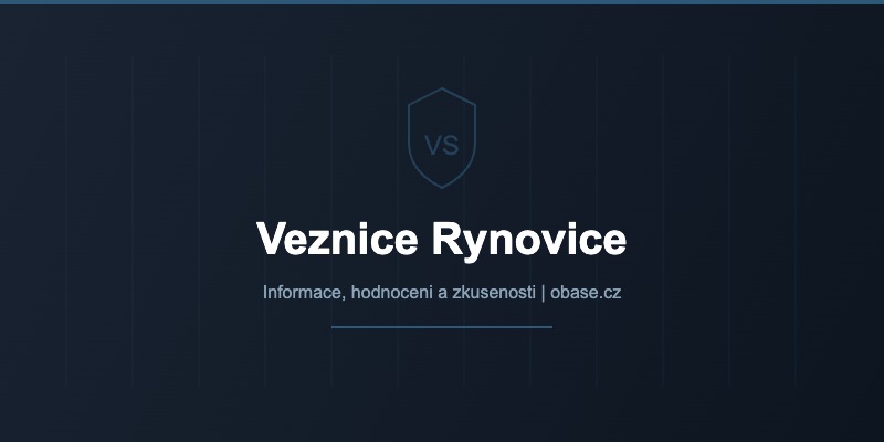 Věznice Rýnovice — celkový pohled na areál